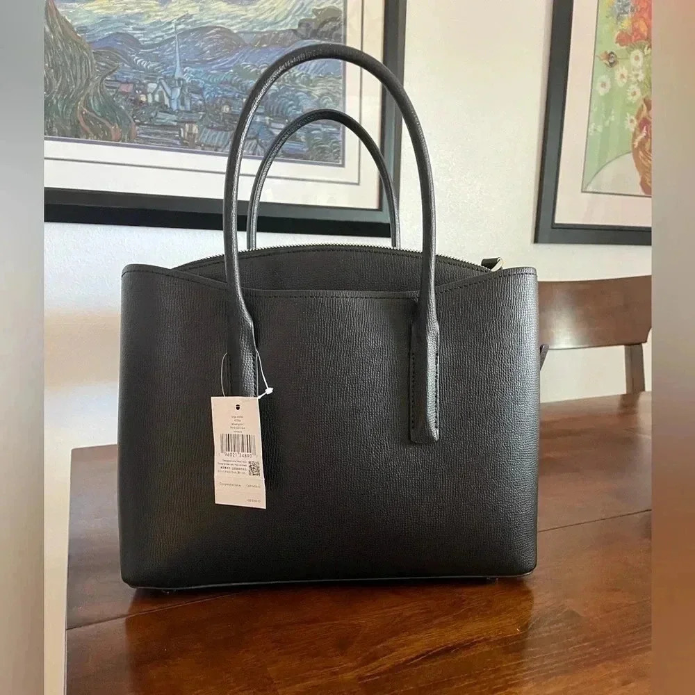 Kate Spade Black Margaux Satchel NWT - Picture 3 of 9